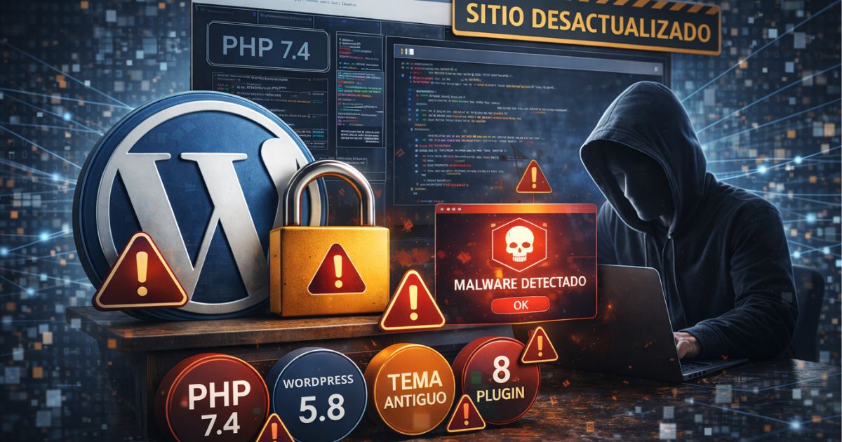 ¿Tu sitio WordPress está realmente actualizado? El riesgo silencioso que muchas empresas ignoran