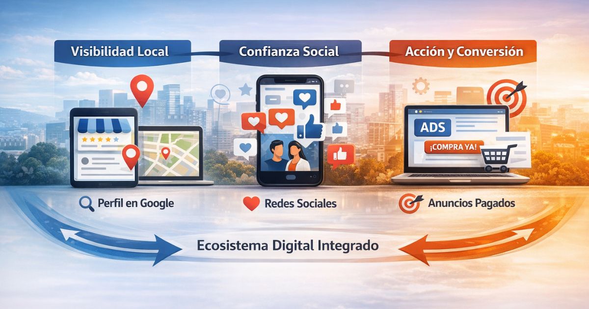 Presencia online inteligente: cómo activar tus ventas combinando visibilidad, confianza y anuncios digitales