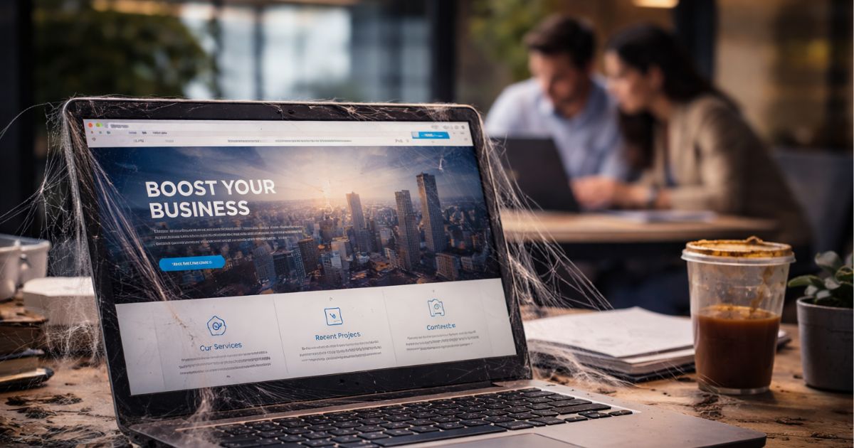 Tener un Sitio Web No Sirve de Nada Si lo Tienes Abandonado